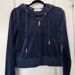 Juicy Couture Dark Blue Hoodie Jacket